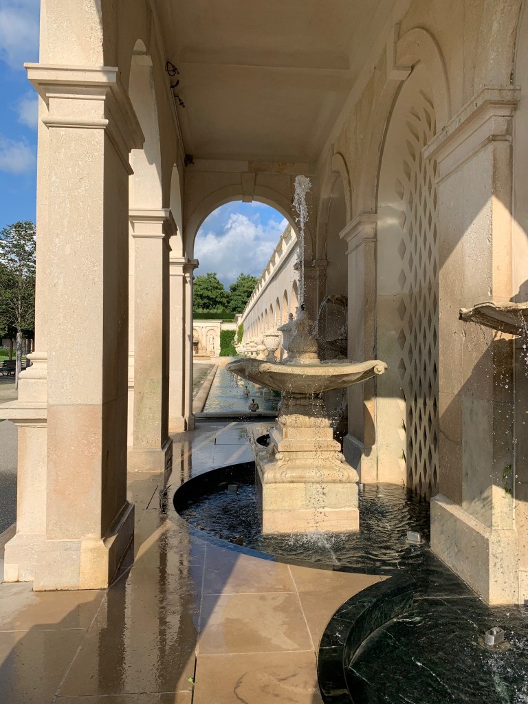 stone pillars